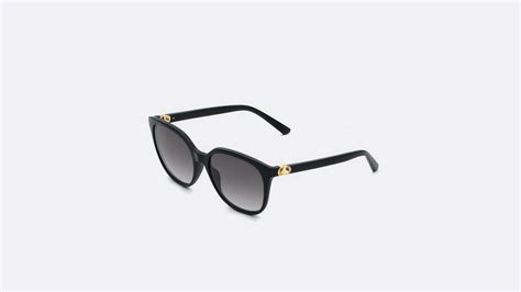 lunette montaigne dior|30Montaigne Mini SI Lunettes de soleil rectangulaires noires .